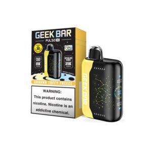Geek Bar Pulse X — Banana Taffy Freeze